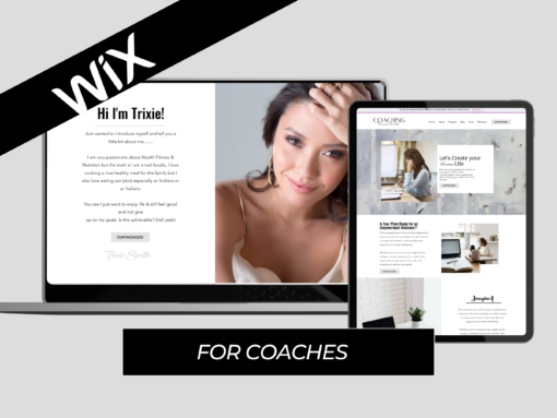 Coaching Wix Website Template - Image 3