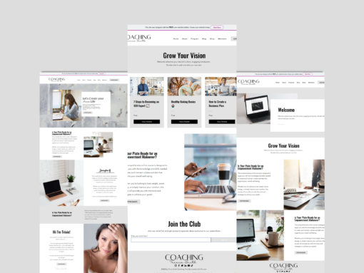 Coaching Wix Website Template - Image 6